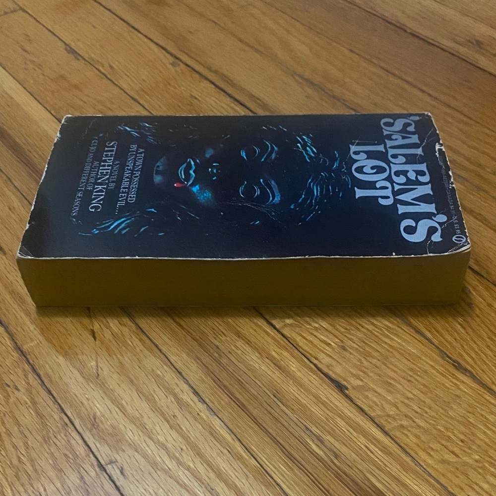 Stephen King Salem's Lot Paperback Book - Picture 4 of 4